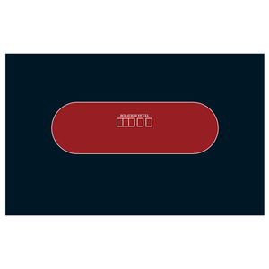 Tela de Fieltro de Terciopelo Impermeable y Resistente al Fuego de 1400*2400 mm, Personalizada para Juegos de Cartas, Póker Texas Hold'em, Casino - Product Image 5