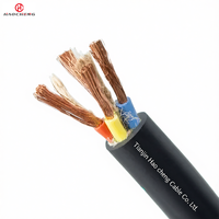 Kabel Daya Pompa Submersible JHS Konduktor Tembaga Terpilin 450/750V untuk Pompa Sumur Dalam