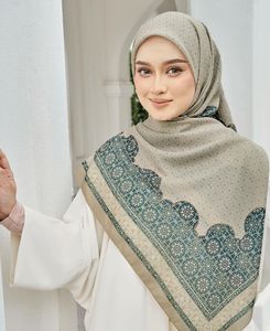 Độc quyền in bông cao cấp Voile koleksi tudung bertemakan chữ lồng hồi giáo penampilan korang lebih memukau - Product Image 4