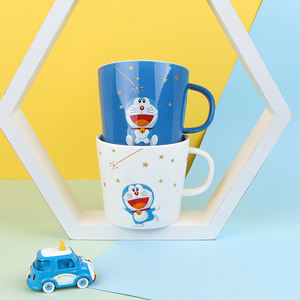 畅销可爱凯蒂猫蓝12盎司陶瓷牛奶咖啡杯儿童饮料杯 - Product Image 2