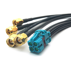 AIO KINGSUN versi TE 4 in 1 Mini Fakra Z kode perempuan ke S-M-A mobil laki-laki GMSL 2 perakitan kabel kamera - Product Image 3