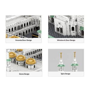 Maqueta Arquitectónica <span class=keywords><strong>de</strong></span> <span class=keywords><strong>la</strong></span> Gran <span class=keywords><strong>Mezquita</strong></span> <span class=keywords><strong>de</strong></span> <span class=keywords><strong>la</strong></span> <span class=keywords><strong>Meca</strong></span>, Arabia Saudita, Bloques <span class=keywords><strong>de</strong></span> Construcción <span class=keywords><strong>de</strong></span> Partículas Pequeñas, Juguete <span class=keywords><strong>de</strong></span> Plástico ABS, Regalo - Product Image 4