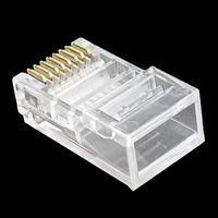 Prise modulaire CAT5 UTP Ethernet RJ45 Connecteur CAT5E CAT6 8P8C pour Ethernet RJ45 Câble Connecteur Accessoires