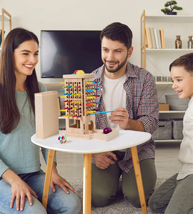 Nuevo Juguete <span class=keywords><strong>de</strong></span> <span class=keywords><strong>Madera</strong></span> 3 en 1 para Niños, Torre Inclinada <span class=keywords><strong>de</strong></span> Pisa, Juego <span class=keywords><strong>de</strong></span> Tirar <span class=keywords><strong>de</strong></span> <span class=keywords><strong>Palitos</strong></span> Coloridos, Juego Interactivo <span class=keywords><strong>de</strong></span> Educación Temprana para Padres e Hijos - Product Image 6