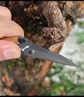 Mini couteau pliant multifonctionnel de survie en camping pour la défense personnelle en extérieur