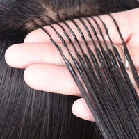 Extensions de cheveux 6d machine Quad Weft mini ruban dans de vraies extensions de cheveux humains