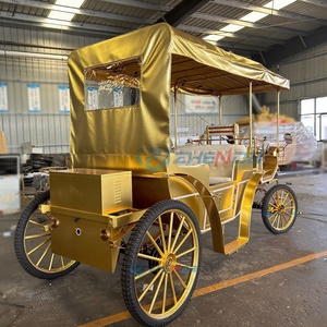 Luxury Electric Sightseeing Carriage-Customizable <b>Double</b>-Row Special Transportation for Wedding Party Events - Product Image 4