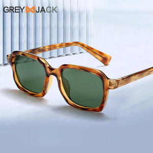 Gafas de sol unisex Grey Jack, montura TR90, lentes TAC, protección UV400, tipo 3, estilo retro cuadrado, KG2557 - Product Image 3