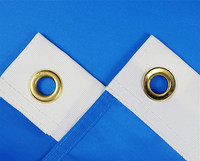 Fabricant de drapeau d'État du Dakota du Sud double face de haute qualité 3x5ft brodé imprimé drapeau SD en polyester durable et résistant
