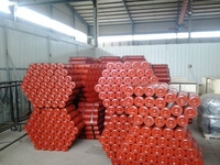 Rouleau de support en acier robuste SANS 1313 Standard pour l'exploitation minière sud-africaine, pour le transport de minerai d'or et de platine