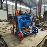 Machine à fabriquer des pavés et blocs de pavage mobiles à faible consommation, équipement de fabrication de blocs creux, 220V/380V, norme américaine
