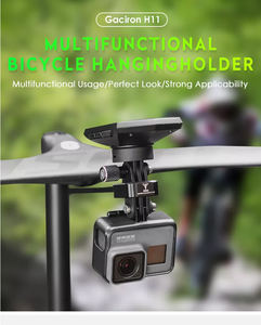 Gaciron Extension de guidon de vélo en alliage d'aluminium durable Support de montage rotatif à 360 ° pour les ordinateurs de vélo <span class=keywords><strong>Garmin</strong></span>/Wahoo Caméras GoPro - Product Image 2