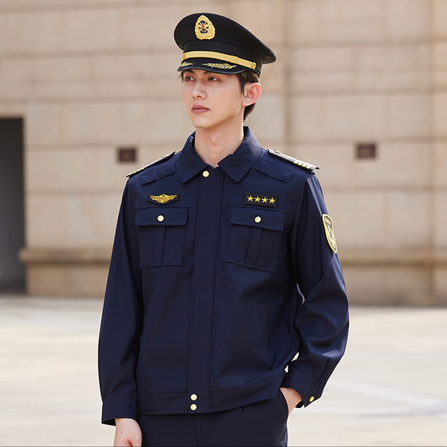 Men's Image Post Concierge Uniform Property Security Work Uniform Jacket