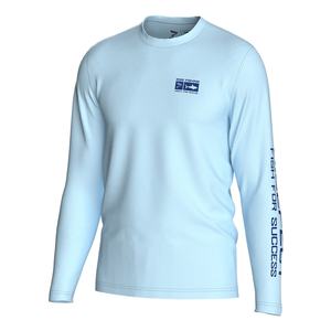 Camisas de Pesca Personalizadas con Protección Solar UPF 50+, Manga Larga, Sublimadas, Transpirables, Impermeables, Resistentes al Viento, Opciones de Tallas Grandes - Product Image 1