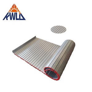 Couverture de tablier en aluminium <span class=keywords><strong>sur</strong></span> <span class=keywords><strong>mesure</strong></span> cnc machine couverture de <span class=keywords><strong>soufflet</strong></span> de rideau en aluminium de protection - Product Image 2