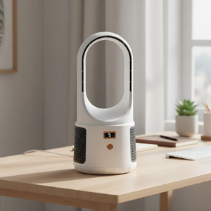 Ventilateur de table USB à commande de vitesse, idéal pour l'été, pour hôtel, maison et bureau, avec fonction brume fraîche pour l'extérieur. - Product Image 1