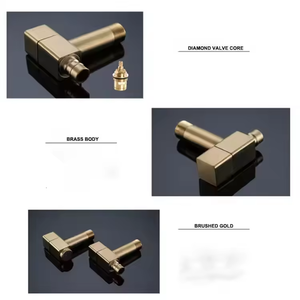 ก๊อกน้ำทองเหลืองสำหรับเครื่องซักผ้าห้องน้ำแบบเรียบง่าย - Product Image 2