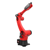 Robot de soudage articulé à 6 axes BORUNTE, système de soudage MIG/MAG/TIG sur rail au sol, moteur à engrenages 12KW 220V