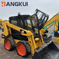 246D Kompaktlader Neuestes Modell 1 Tonne 95% Neu Original mit EPA CE Gebrauchter Cat 246D Original Hochwertige Mini CAT 246D