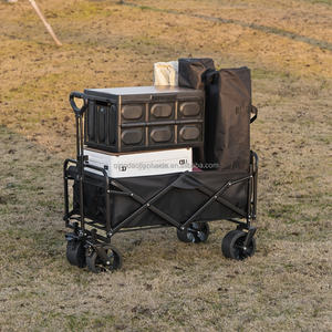 Chariot de jardin pliable, chariot de plage, chariot utilitaire, chariot de camping, chariot à main portable - Product Image 2