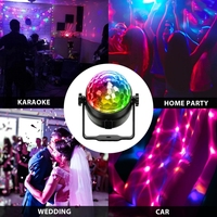 Rts Disco Party Lights DJ Stage Light pour Dance Floor Parties Anniversaire Rave Home Karaoké Noël Mariage Bar Club Décoration
