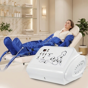 Appareil de pressothérapie professionnel 3 en <span class=keywords><strong>1</strong></span> pour le corps entier, avec <span class=keywords><strong>16</strong></span> chambres d'<span class=keywords><strong>air</strong></span> pour massage des bras, des jambes et des mains - Product Image 1