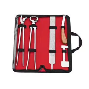 Professional Farrier Tools <b>Kit</b> Durable Horse Hoof Care Tool Set with Hoof Nipper Rasp Knife Hammer for Trimming Hoof Care - Product Image 5