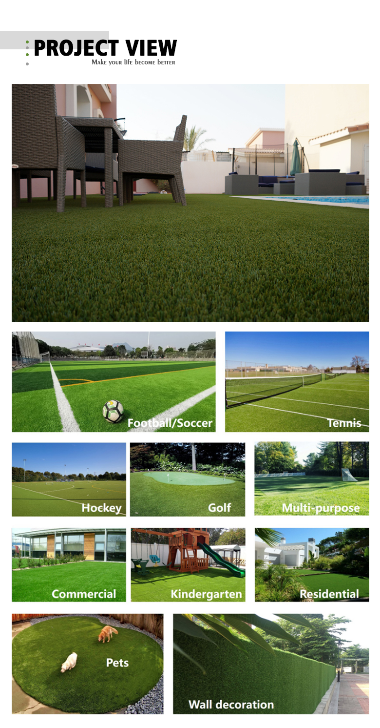 Artificial grass simulation plant  Garden Home Landscape decor Plastic Artificial Plants Outdoor Green Wall