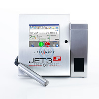 Machine de marquage industrielle CIJ à grande vitesse avec imprimante de date à jet d'encre JET2JET3 à petits caractères à configuration élevée