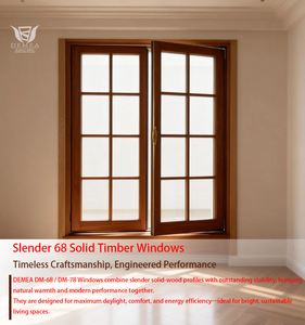 Ventanas abatibles de madera revestidas de aluminio francés DEMEA para soluciones de iluminación natural disponibles para villas - Product Image 6