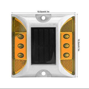 Muestra Gratuita de Baliza Solar Reflectante de Aluminio de Alta Calidad con LED - Product Image 2