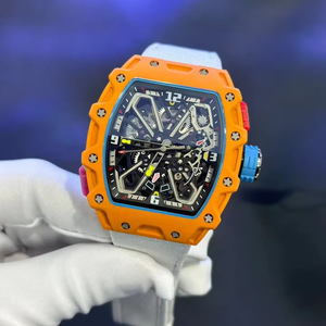 2026 Bestselling 3503 Orange Carbon Fiber Fashion Men's Automatic <b>Watch</b>, Sapphire Crystal Dial, High-Quality Mechanical <b>Watch</b> - Product Image 2
