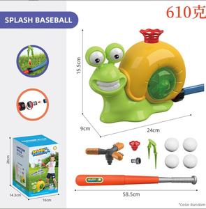Juguete de Riego de Plástico para Exteriores 2 en 1, Aspersor de Agua con Forma de Béisbol, Juego de Agua de Verano, Rotación de 360 Grados, para Jardín, Césped, Fiestas - Product Image 4