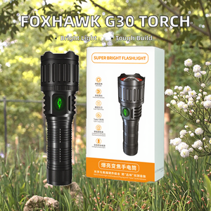 Foxhawk G30 Zoom Chiến Thuật Laser 30 Watts Chùm Cao Ngân Hàng Điện <span class=keywords><strong>Torch</strong></span> Cho Săn Bắn Ban Đêm 1Km Phạm Vi Hợp Kim Nhôm Cơ Thể - Product Image 3