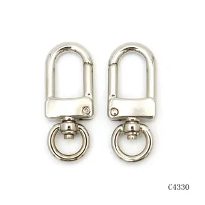 Quality Manufacturer 8mm Durable Metal Swivel O ring Bag Chain Clasp