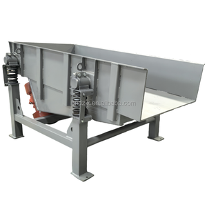 DZJX üreticileri madencilik kimyasal ve gıda endüstrisi için düz çizgi tipi titreşimli ekran konveyör üretiyor - Product Image 1