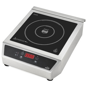 Table de cuisson à induction Lacor 3600W Schott Ceran, usage professionnel en cuisine - Product Image 1