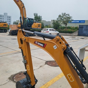 รถขุดไฮดรอลิกแบบตีนตะขาบขนาดเล็ก XE10U 1.2 ตัน รุ่นท้ายสั้น เครื่องยนต์คูโบต้า สำหรับงานก่อสร้างขนาดเล็ก - Product Image 6