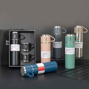 Modern Design Stainless Steel Tumbler Set for Adults, Perfect <b>Gift</b> for Business Environment - Product Image 1