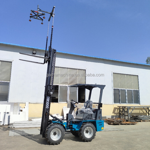 Mini Montacargas Todoterreno GAMA GM1000, Altura de Elevación de 3500 mm, con Toldo ROPS para Granjas Apícolas - Product Image 1