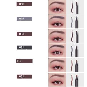 Crayon à sourcils à décoller de marque privée PMU Crayon à sourcils noir brun Microblading étanche à l'eau Crayon de <span class=keywords><strong>tatouage</strong></span> cosmétique à sourcils fins - Product Image 4