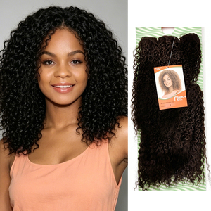 Extensiones de Cabello Sintético de Fibra de Baja Temperatura Nature <span class=keywords><strong>Vivi</strong></span>, Cortas, Rizadas, con Doble Trama, en Kenia - Product Image 2