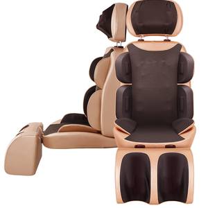 Neues modernes Design 3D Full Electric Shiatsu Spa Vibrations kissen Rücken <span class=keywords><strong>massage</strong></span> gerät Pad <span class=keywords><strong>Massage</strong></span> stuhl Preis mit Umhang - Product Image 4