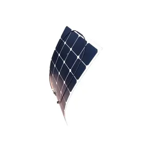 SUNSUN 23% दक्षता 32 कोशिकाओं SunPower 110W ETFE अर्द्ध लचीला सौर पीवी पैनल