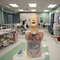 Modèle de mannequin d'entraînement à trois chambres et à deux capsules, modèle d'entraînement pour l'examen de la prostate