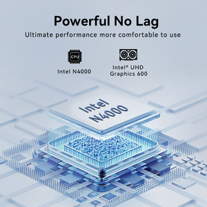 โน้ตบุ๊คธุรกิจขนาด 14 นิ้ว รุ่นใหม่ ซีพียู N4000 คอมพิวเตอร์พกพา - Product Image 3