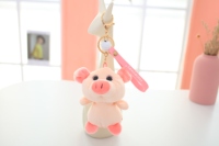 Mini porte-clés en peluche vente en gros plateau plateau, fabrication de jouets pendentif