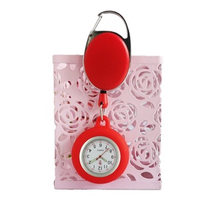 Porte-clés en quartz motif dessin animé avec clip dorsal, montre extensible <span class=keywords><strong>pour</strong></span> infirmière, médecin, étudiant, montre de poche extensible, 25 exemplaires, livraison gratuite - Product Image 4