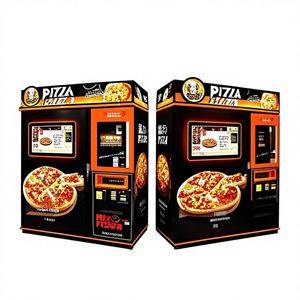 Distributeur automatique de pizzas intelligent 24h/24 et 7j/7 avec SDK, écran tactile 55 pouces, paiement multi-mode, nettoyage automatique et préparation rapide des pizzas - Product Image 1