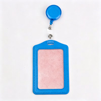 Porte-badge professionnel pour infirmière, hôpital, bureau, enseignant avec enrouleur rétractable et fenêtre transparente